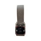 Vintage Tommy Rectangular Black Dial Mesh Watch - Requires a Battery