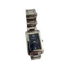 Vintage Kenneth Cole New York Rectangular Blue Dial Watch - Requires a Battery