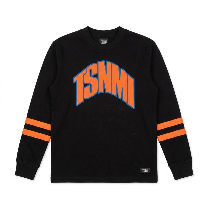 TSNMI Long Sleeve Graphic Shirt - Black