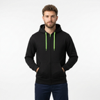Melrose Place Full-Zip Hoodie - Black