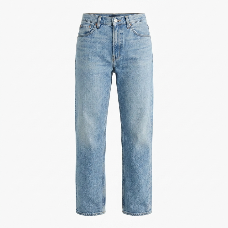 Madewell Light Wash High-Rise Straight Leg Jeans Size 28