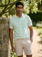 Polo Ralph Lauren Pastel Multi-Stripe Pique Polo