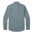 Five Four Sweetzer Gingham Check Long Sleeve Shirt - Green / Navy / White / Size Medium