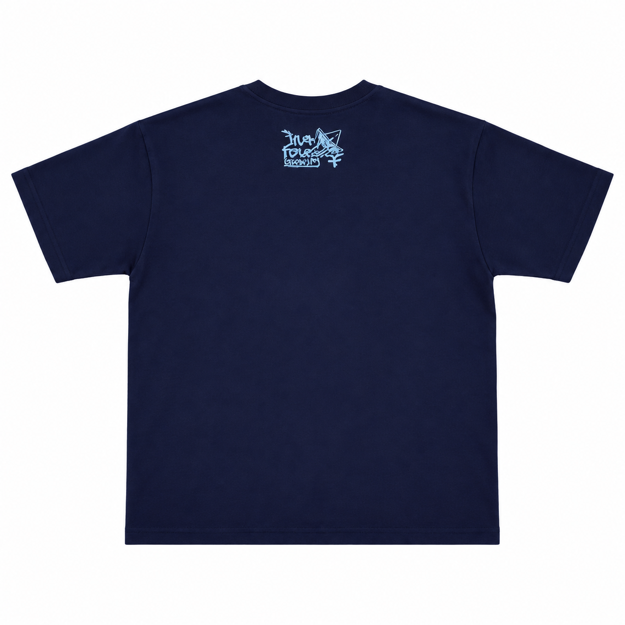 Five Four Geometric Beam Graphic T-Shirt - Black