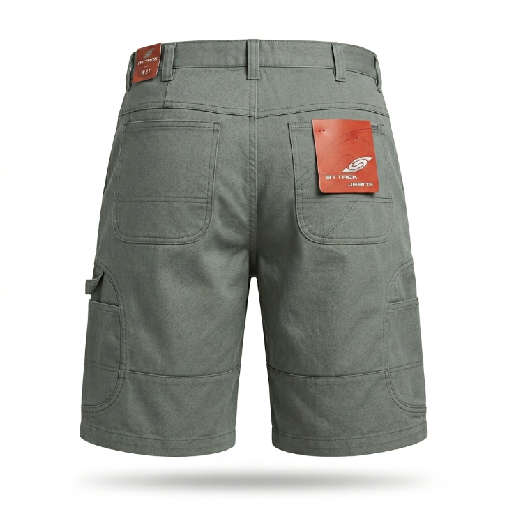 Attrak Jeans Sage Cargo Shorts