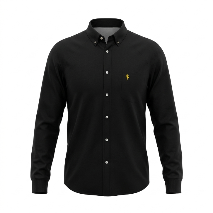 Five Four x Mark McNairy Solid Black Shirt