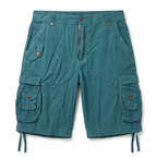 Five Four Teal Cargo Shorts