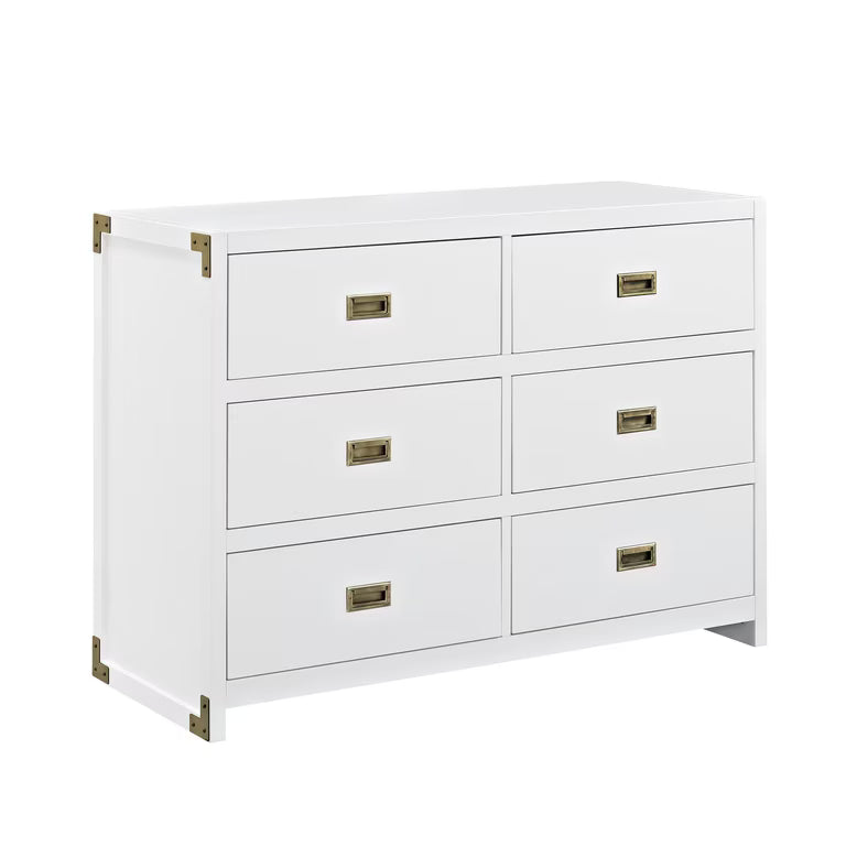 Baby Relax Miles 3-Drawer Dresser, Nursery Storage, White