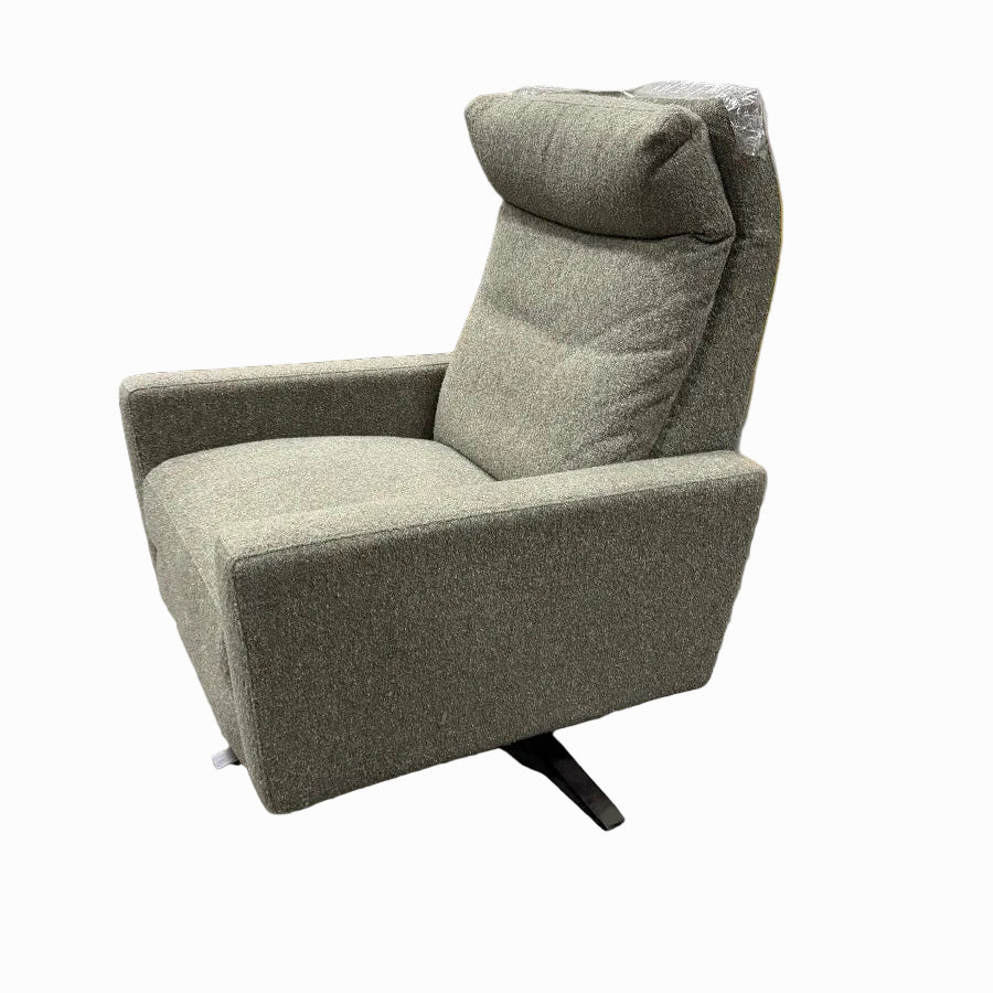 American Leather Simon Swivel Chair - Showroom Floor Sample New