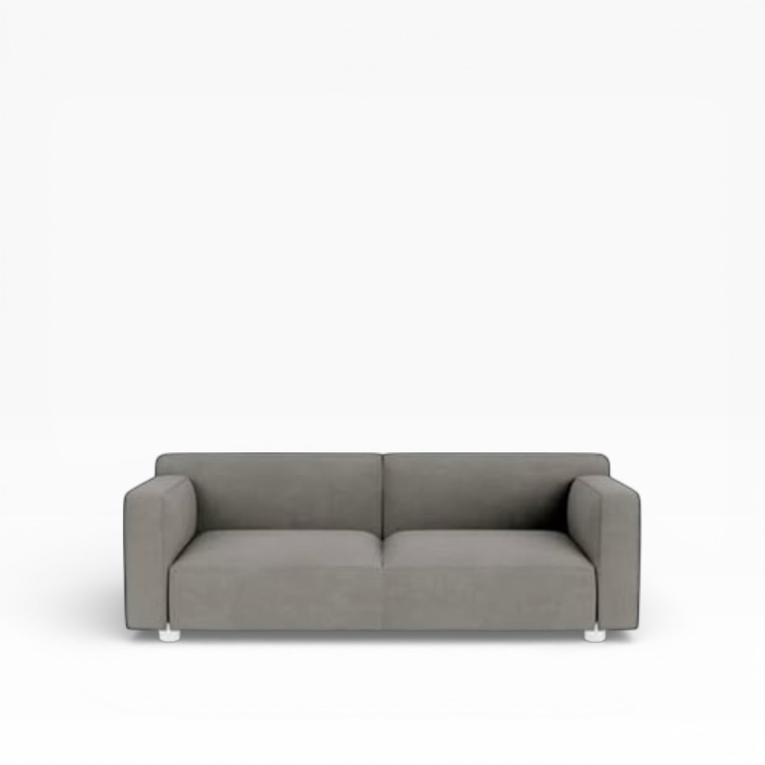 Knoll Barber Osgerby Three Seater Sofa Gray