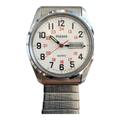 Vintage Pulsar V893-0020 Military Day-Date Quartz Watch - Requires a Battery