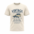 Melrose Place Vintage Classics Graphic T-Shirt - Natural White