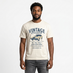 Melrose Place Vintage Classics Graphic T-Shirt - Natural White