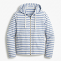 Woolworths Est 1931 Blue & White Striped Hooded Jacket