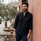 Five Four x Mark McNairy Solid Black Shirt