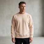 Premium Crewneck Sweatshirt in Blush