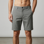 Five Four Heathered Gray Chino Shorts
