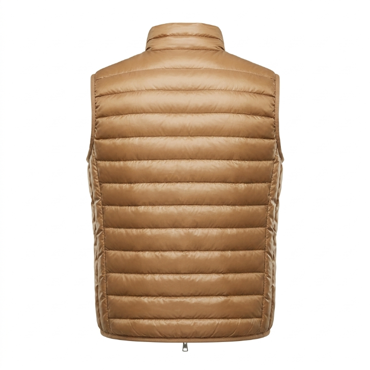 Uniqlo Ultra Light Down Vest Taupe Brown