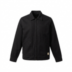 Five Four Cotton Canvas Workwear Jacket Black