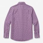 Five Four Purple Gingham Check Long Sleeve Shirt - Purple / White / Size Large