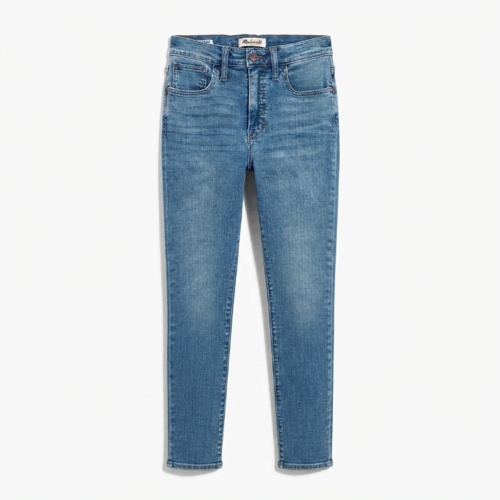 Madewell Medium Wash High-Rise Skinny Jeans Size 27