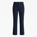 Vince Dark Navy Blue Tailored Straight Leg Trousers Size 0