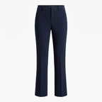 Vince Dark Navy Blue Tailored Straight Leg Trousers Size 0