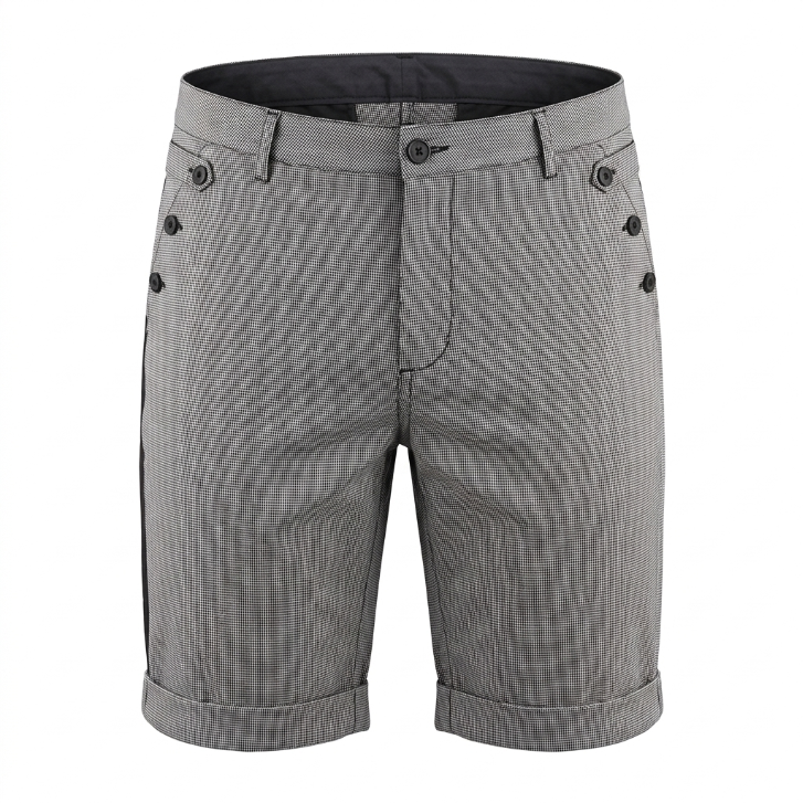 Five Four Houndstooth Tailored Bermuda Shorts