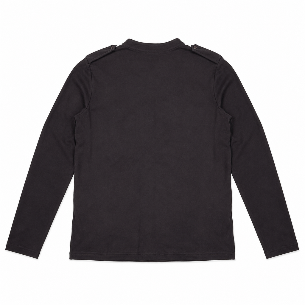 Five Four Men’s Black Contrast Trim Button Front Cardigan – Size M
