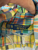 Polo Ralph Lauren Madras Plaid Long Sleeve Shirt - Multicolor