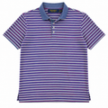 Polo Golf Ralph Lauren Men's Performance Striped Polo Shirt - XXL