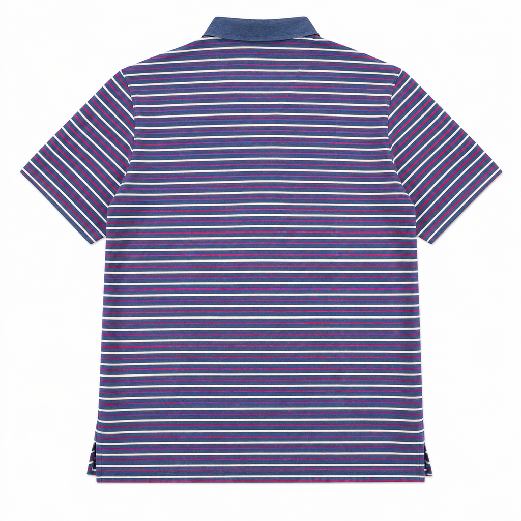 Polo Golf Ralph Lauren Men's Performance Striped Polo Shirt - XXL