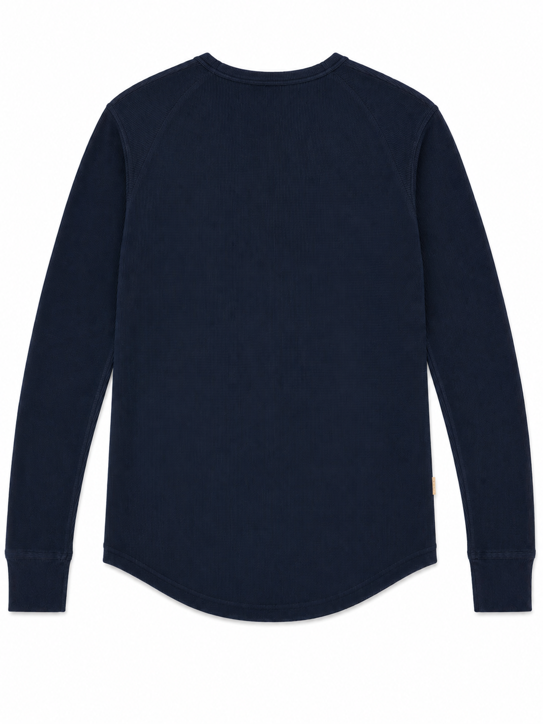 John Varvatos Long Sleeve Thermal Shirt - Waffle Knit/Navy