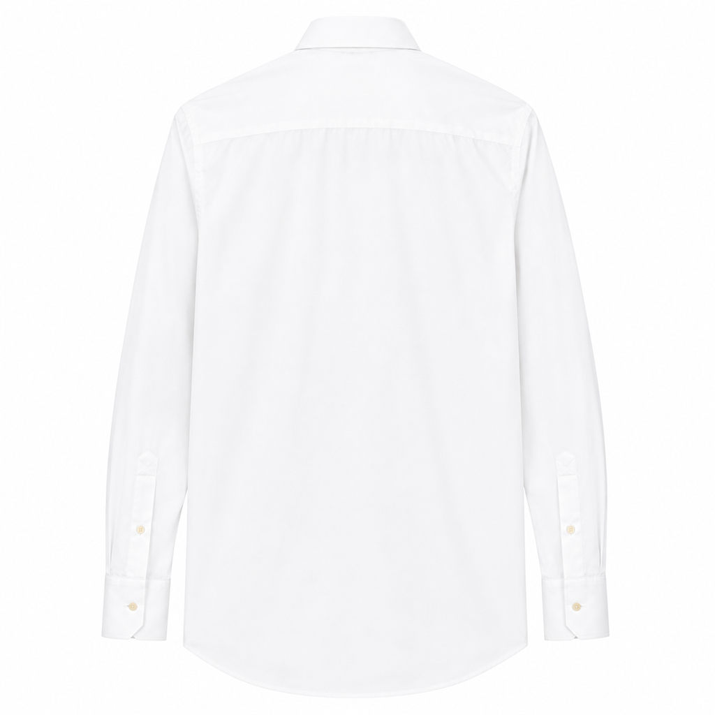 ETRO Ben Essere Men's Dress Shirt - Solid White