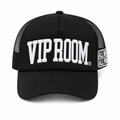 VIP Room St. Tropez Embroidered Trucker Cap - Black