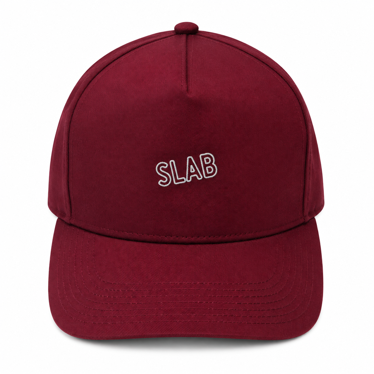 Primitive Slab Snapback Cap - Burgundy
