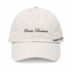 Santa Barbara Summer Sixteen Embroidered Baseball Cap - White