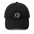Five Four XO Embroidered Baseball Cap - Black/White