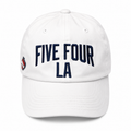 Five Four LA Embroidered Baseball Cap - White