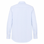 Anto Beverly Hills Men's Custom Dress Shirt - Blue Striped