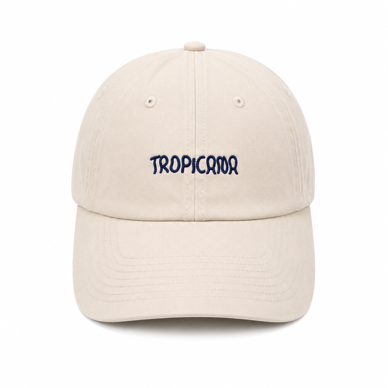 Five Four Tropicador Embroidered Baseball Cap - White