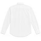Anto Beverly Hills Men's Bespoke Dress Shirt - White Textured Cotton