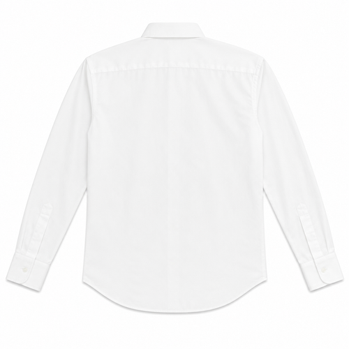 Anto Beverly Hills Men's Bespoke Dress Shirt - White Textured Cotton