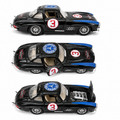 Mercedes-Benz No. 3 Racing Model Car - Black/Blue