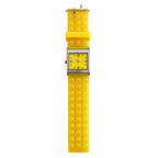 Vintage Mossimo Lego Yellow Square Analog Watch with - Battery Required