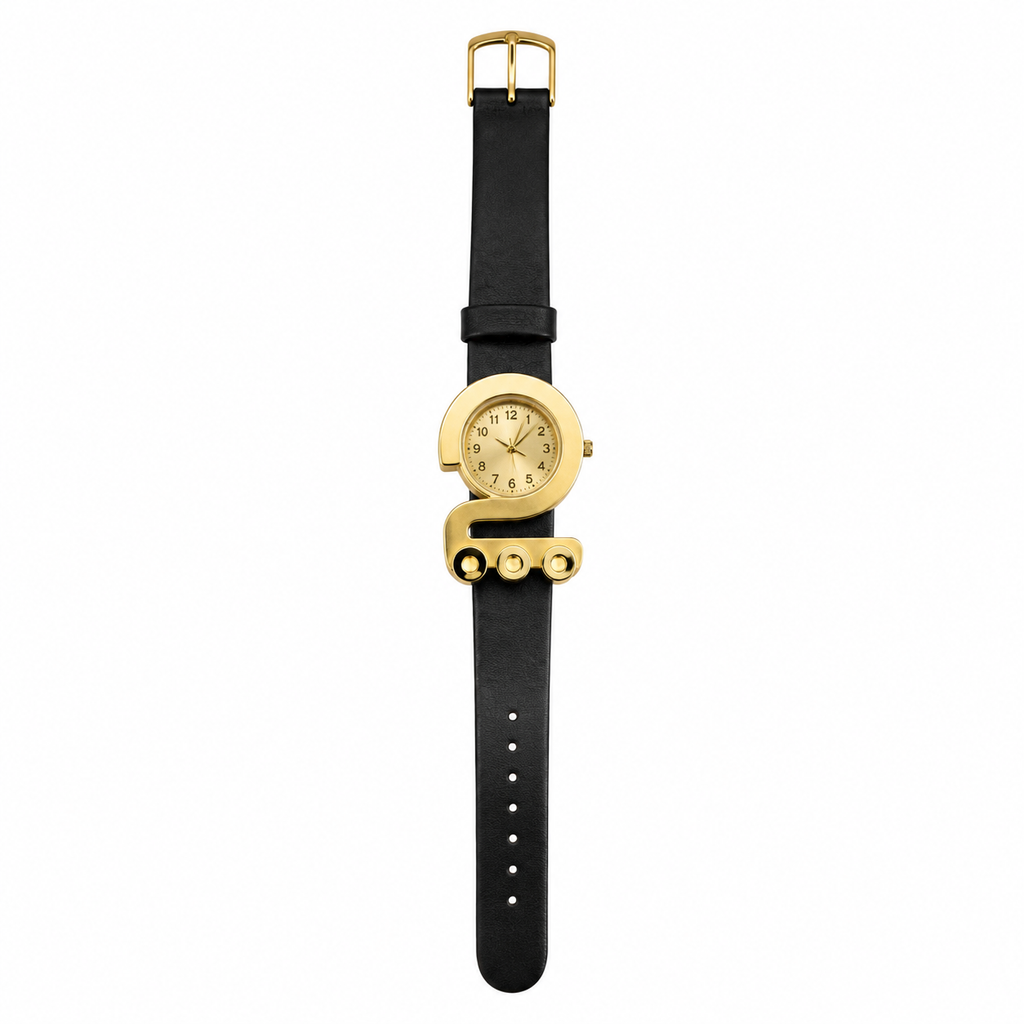 Vintage Giovani Beverly Hills Quartz Fashion Watch - Gold - Battery Required