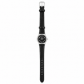 Vintage Regal Quartz Analog Watch - Black Dial & Leather - Battery Required
