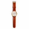 Vintage Speidel Quartz Dress Watch - Silver Dial Gold-Tone - Battery Required