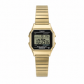 Vintage Timex Indiglo Digital Watch - Gold-Tone Expansion - Battery Required