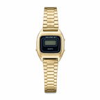 Vintage Delphi III Digital Quartz Watch - Gold-Tone LCD - Battery Required